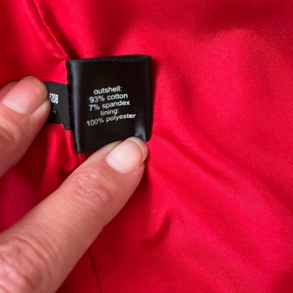 The Limited Red Suit Jacket Size M - Picture 7 of 8